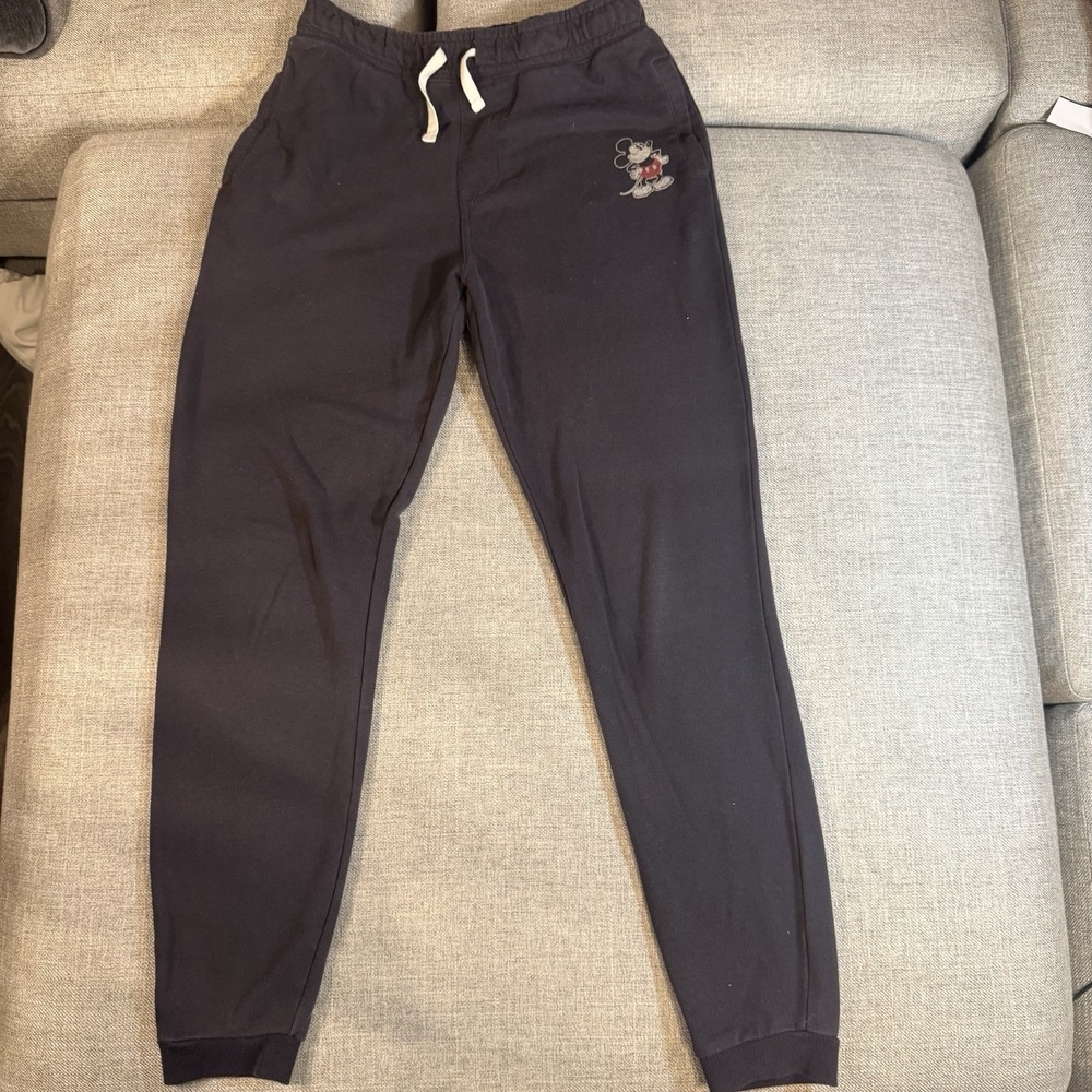 Disney Mickey Mouse Jogger Sweatpants Women's Medium Junk Food Lounge Pants